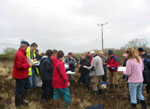 Group at Eskeragh Bog during the IPCC Education Day