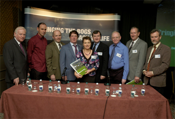 End of Irish Bog Restoration project conference photo