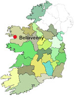 Bellaveeny, Nephin Beg, Co. Mayo, an Irish Bog Restoration Project Site in Ireland