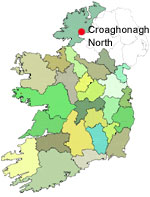Croaghonagh North, Barnesmore Gap, Co. Donegal, an Irish Bog Restoration Project Site in Ireland