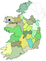 Derry, Co. Mayo, an Irish Bog Restoration Project Site in Ireland
