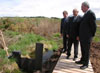 The project is launched on a sunny summer's day in June 2004.  Minister Joe Walsh officiated at the event, and a large group of stakeholders attended