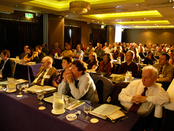 Delegates attending the end of project conference - October 2007